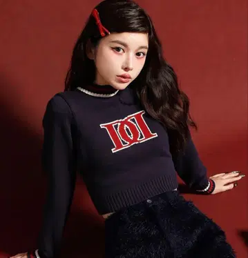 Darich 다리치 레트로 DD 로고 니트