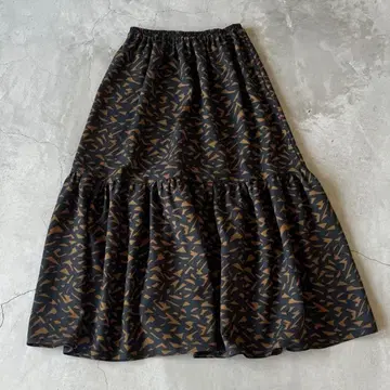 Liyoca 개더 롱 스커트 일본제