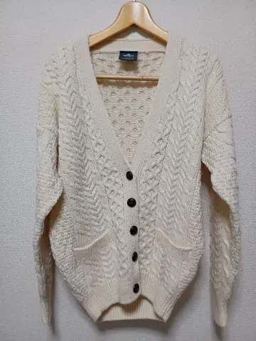 aran 가디건 메리노울 프레임워크