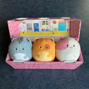 개비의 인형의 집 햄스터 고양이 사이좋은 봉제 인형 세트