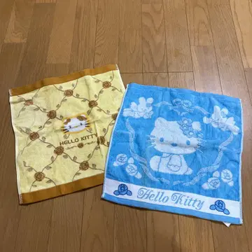 산리오 헬로키티 타월 세트 2장
