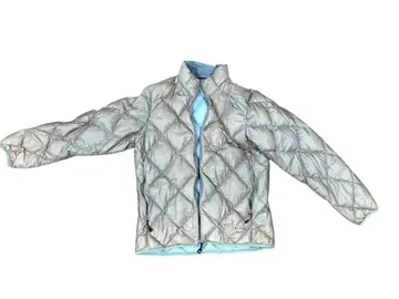 mont-bell L 베이지 다운 자켓 여성용