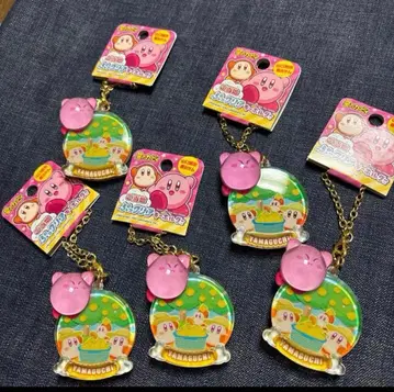 별의 커비 클리어 키링 야마구치 한정판 미 5개