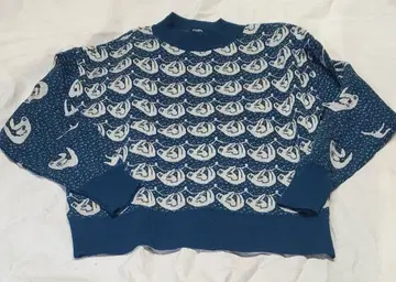 [ 미사용품 ] 나마케모노 니트 하이넥 긴팔 mable sud