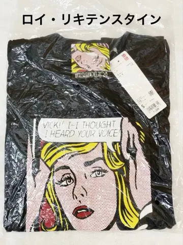 UNIQLO UT 로이 리히텐슈타인 T셔츠 S사이즈 새상품