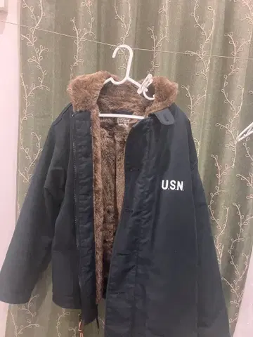 U.S.N. 밀리터리 자켓 사이즈 40