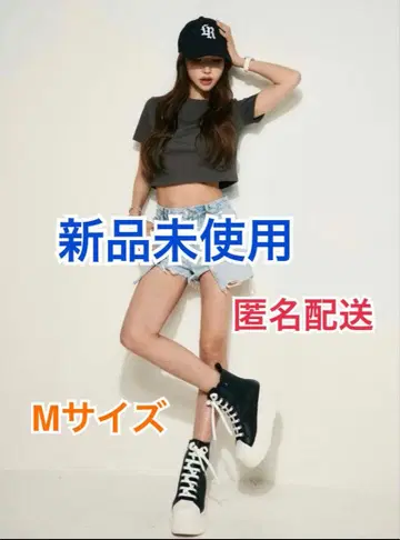 스즈키 아미 하이컷 블랙 스니커즈