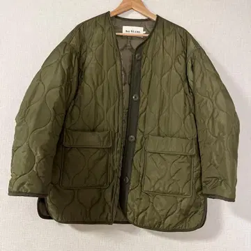 레이빔즈 퀼팅 자켓