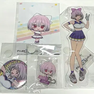 신조 아카네 동양 치어 복권 아크릴 스탠드 세트