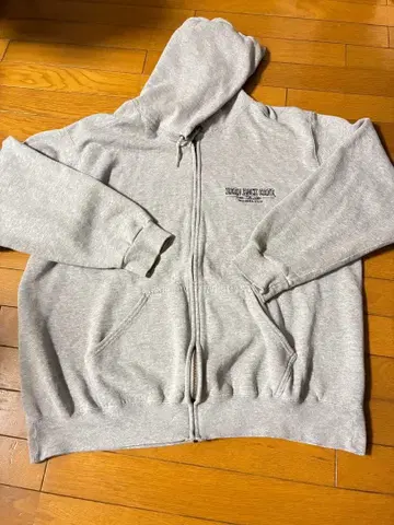 하드 록 그레이 후드티