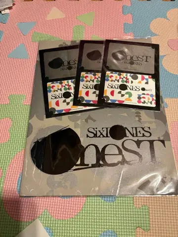 SixTONES OEN ST 팸플릿 & 스티커