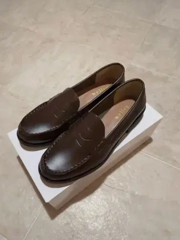 브라운 로퍼 24.5 여성용 고등학생 졸업식 welleg