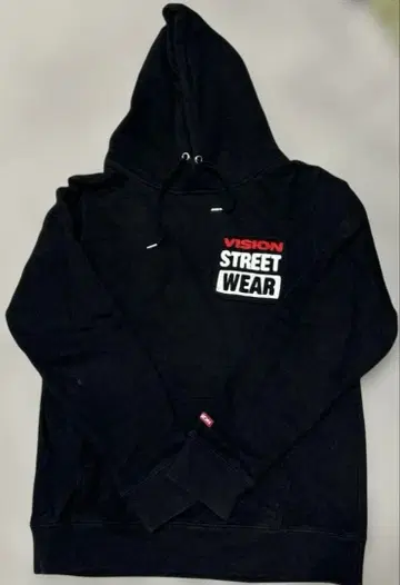 VISION STREET WEAR 블랙 후드티