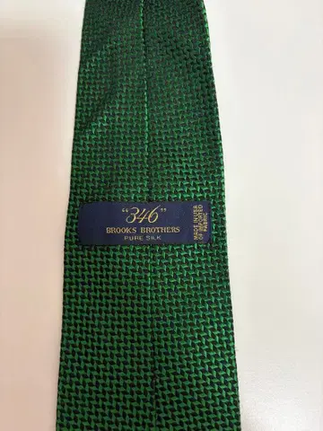 [ 새상품급 ] Brooks Brothers 그린 실크 넥타이
