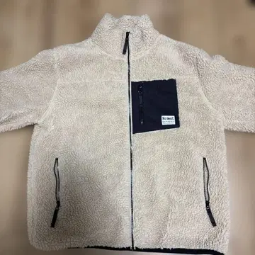 ADMiX 베이지 플리스 자켓