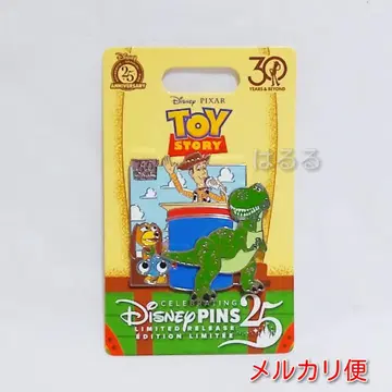 토이스토리 30주년 핀 배지 우디 픽사 디즈니