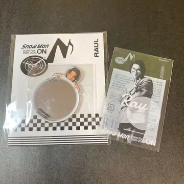 SnowMan 라울 클리어 스티커 & 거울