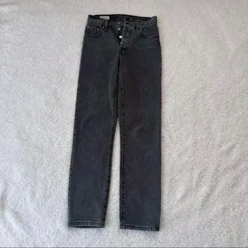 Levi's for BIOTOP 501 Black Cropped