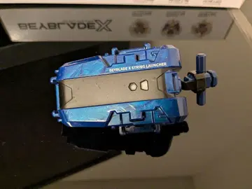 베이블레이드 X 스트링 런처 블루 Ver.