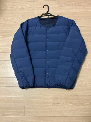 SHIPS any 별주 TAION 이너다운 새상품급 스티치리스 리버서블