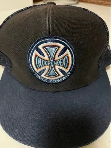 INDEPENDENT 메쉬 캡 블랙/네이비