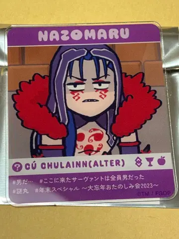 후지마루 리츠카는 모른다 클리어 카드 쿠훌린 알타