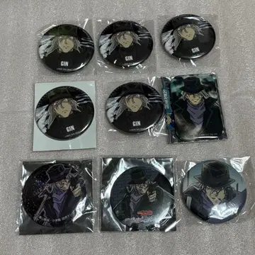 명탐정 코난 블랙 조직 진 캔뱃지 어영