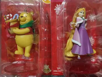 디즈니 푸우 라푼젤 오너먼트 세트