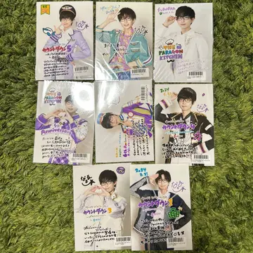 나루키 낙서 2L 사진 세트 (8매)