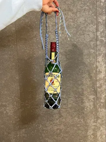 파라코드 보틀 홀더 와인 홀더 파랑