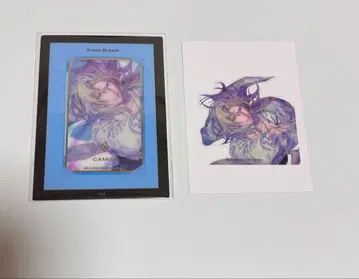 우타프리 솔로 베스트 앨범 비쥬카 클리어 스티커 카뮤