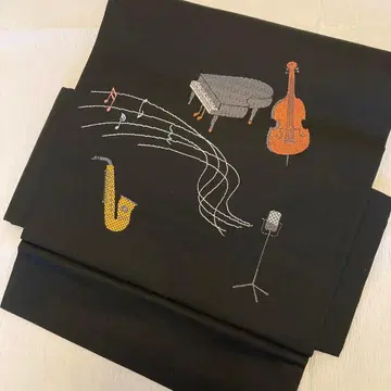 음악 모티브 부착 오비 니부시키 제작 오비 블랙 나고야 오비