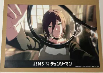 JINS 체인소 맨 콜라보 플라이어 레제