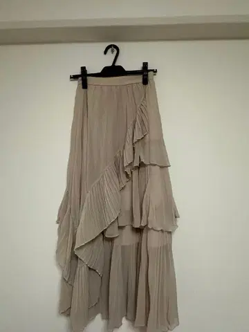 SNIDEL 아이보리 캉캉 스커트 사이즈 0