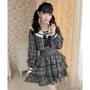 ROJITA 티어드 세일러 셋업