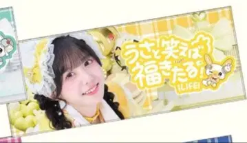 [ 새상품급 ] 후쿠마루 우사 최애! 페이스 타월 iLiFE!