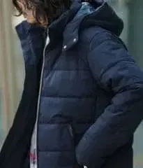 새상품급 URBAN RESEARCH 발수 패딩 자켓 네이비 XL