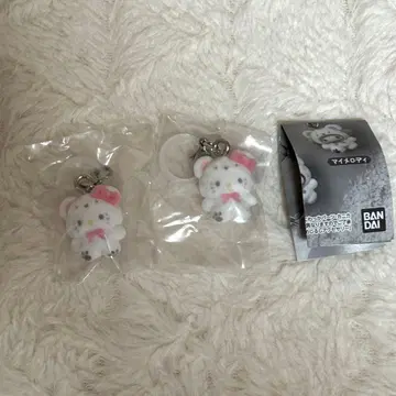 산리오 복슬복슬 스노우 메지루시 액세서리