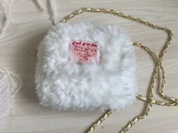 포셰트 복슬복슬 포셰트 스마트폰 숄더 미니백