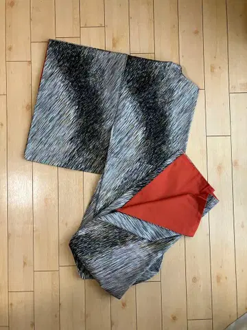 세탁 가능한 코몬 기모노 그라데이션 발수 가공