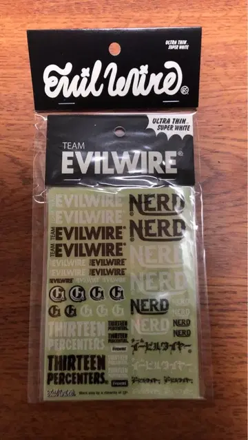 미니 사륜구동 Evilwire 이블와이어 스티커 3