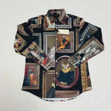 [ 새상품급 ] 폴스미스 긴팔 셔츠 코듀로이 올 패턴 멀티 컬러 S