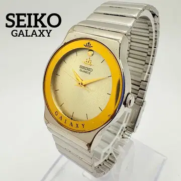 작동 새상품 배터리 SEIKO 세이코 손목시계 갤럭시 GALAXY 레어