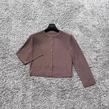 폭시 38 코코아 브라운 어퍼 스탠다드 가디건