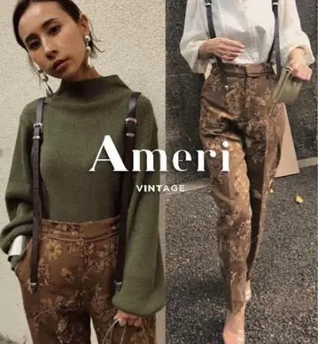 Ameri 빈티지 꽃무늬 살로펫