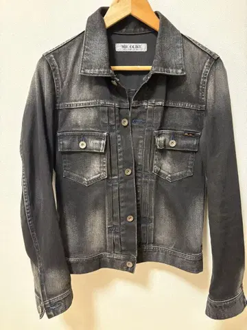 MR. OLIVE 다크 그레이 데님 자켓 S