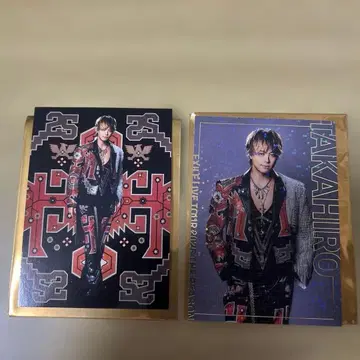 EXILE TAKAHIRO 시크릿 포토 카드