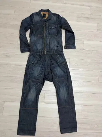 HALB 다크 블루 데님 올인원