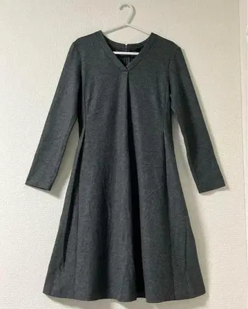 언타이틀 UNTITLED 원피스 고급 포멀 그레이