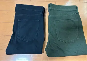 글로벌 워크 모션 테크 스키니 WARM 팬츠 L 사이즈 2장 세트